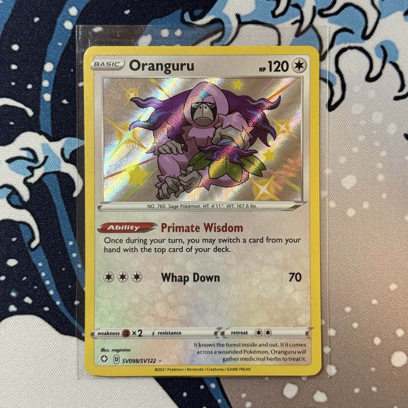 Oranguru SV098/SV122 Shining Fates: Shiny Vault Raw NM