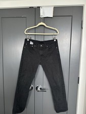 Black Vintage Levi Jeans- No Stretch unisex 