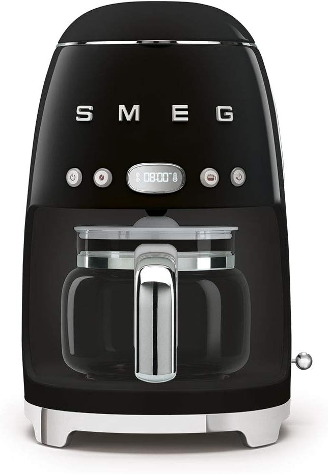 Smeg 50's Retro DCF02BLUK 1.4L Filter Coffee Machine - Black (Marks/Scratches)