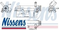 Nissens 989430 KüHler FüR AbgasrüCkfüHrung FüR Ford
