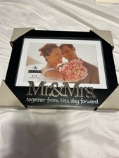 Malden 4 X 6  Mr.  Mrs. Together From This Day Forward  Black Frame