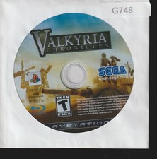 Valkyria Chronicles Sony PlayStation 3 Sleeved Video Game No Case