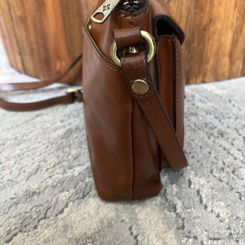 PATRICIA NASH Avellino Brown Leather Crossbody Handbag Purse D - Bild 6 von 14