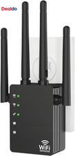 12880 Sq.Ft Range Wifi Extender Signal Booster Dual Band 5Ghz/2.4Ghz, 105-Device