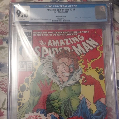 Marvel Comics The Amazing Spider-Man #387 CGC 9.8 1994 Newsstand Edition