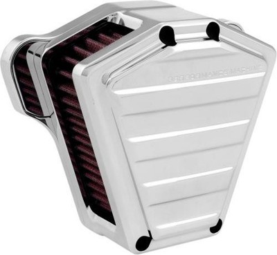 Performance Machine Drive Air Cleaners Chrome #0206-2116-CH Harley Davidson