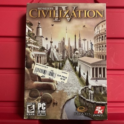 Sid Meier s Civilization IV PC DVD CIB 2005-Sealed  Free Shipping 