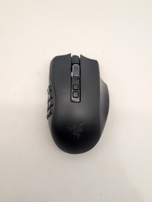 Razer Naga Pro Wireless Gaming Mouse 20K DPI Chroma RGB Black Mouse Only no dong
