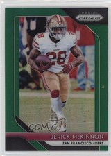 2018 Panini Prizm Green Prizm Jerick McKinnon #26 1u6