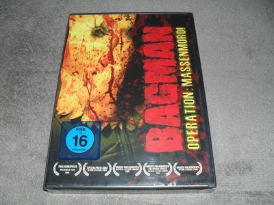 DVD BAGMAN - OPERATION MASSENMORD SPLATTER COMEDY ala BRAINDEAD ** NEU ** Uncut