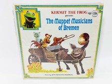 Kermit The Frog The Muppet Musicians of Bremen Vinyl LP, 1976 CRA EX, Shrink
