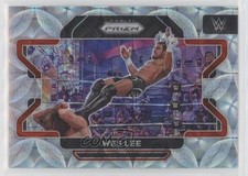 2022 Panini Prizm WWE Premium Box Set Prizm 87/199 Wes Lee #14 ld5