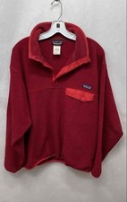 Patagonia Men's Synchilla Snap-T Fleece Sweater - Size M Vintage W/Damages
