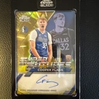 COOPER FLAGG RC AUTO /50 GOLD 2025-26 Topps Chrome Black Super Futures MAVS 🔥