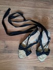 UGG Black Suede Amelie Wedge Sandals — photo 1