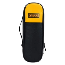 ZIBOO C33 Clamp Meter Soft Case,Use for Multimeter Yellow,Black 