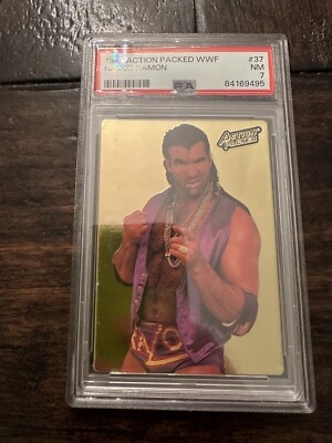 Razor Ramon Card 1994 Action Packed WWF Gold Razor Ramon Rookie Card #37 WWE PSA 7 | eBay