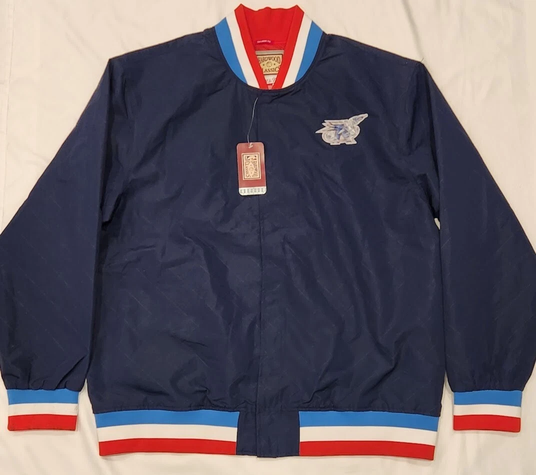 Mitchell & Ness Houston Rockets 75th Anniversary Warmup Full-Snap