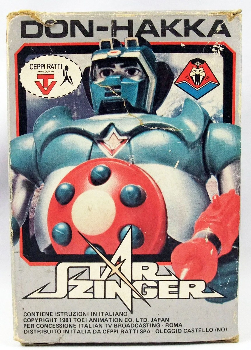 STARZINGER GA-88 DON-HAKKA Chogokin Figura POPY Japón con CAJA De