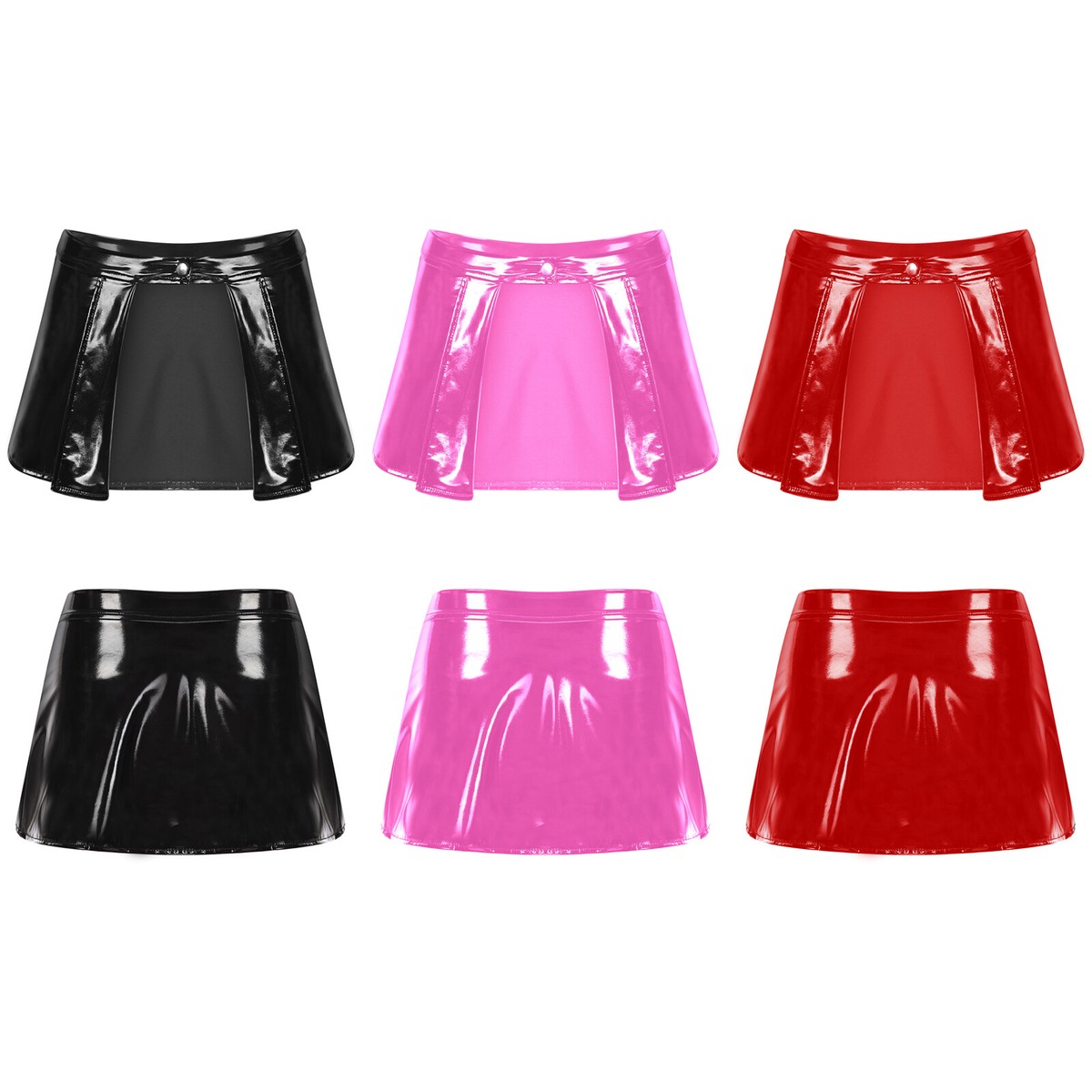 Women Skirts Half Underskirt Pleated Miniskirt Punk Skirt Stage
