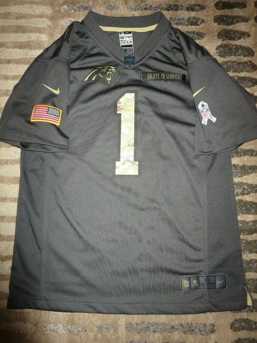 Carolina panthers salute clearance to service jersey