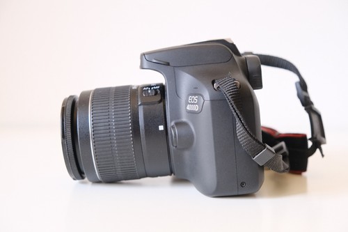 Canon EOS 4000D 18MP SLR Camera + EF-S 18-55 F/3.5-5.6 III Lens - Picture 9 of 17