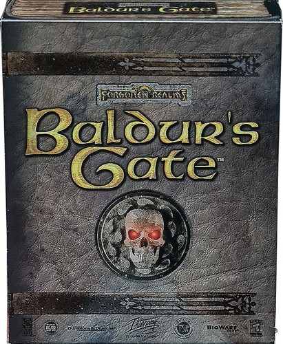 Baldur's Gate Sur PC - Version Française Big Box - Forgotten Realms - Édition Gold