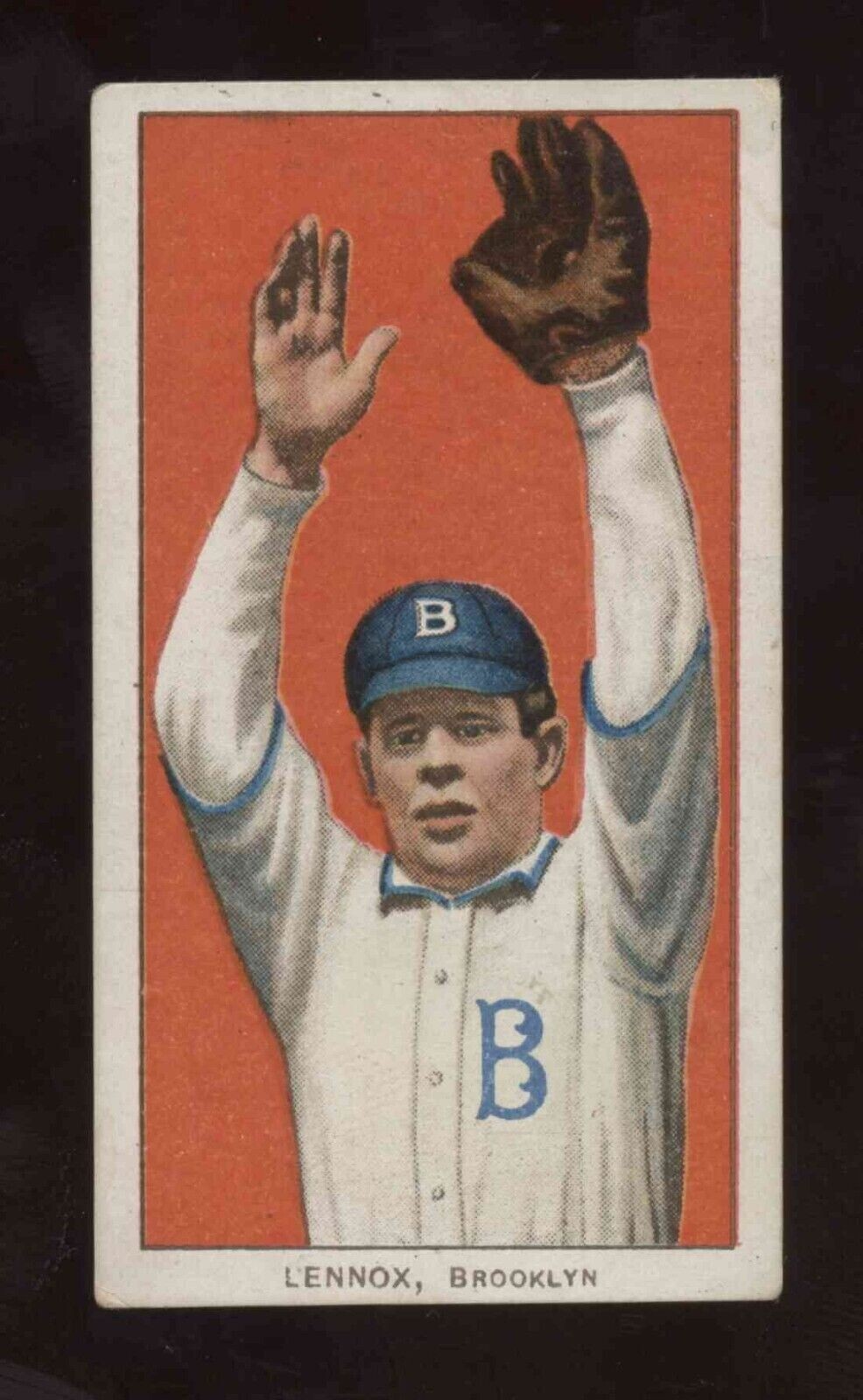 T206 Ed Lennox, Brooklyn, Piedmont, VgEx condition