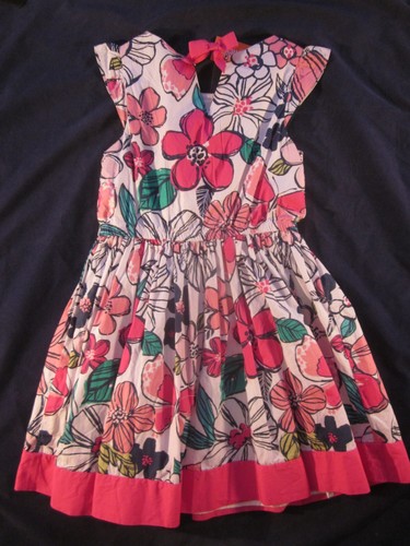 Gymboree Girls Size 10 Dress Multicolor Flowers NEW with TAG - Picture 6 of 13