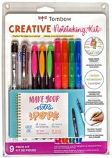Tombow Creative Notetaking Kit 9/Pk Markers Highlighters Pens Office School