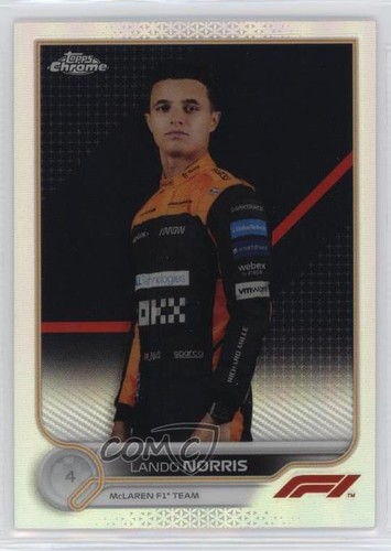Cartes 2022 Topps Chrome Formule 1 – Refractor – Choisis Ton Pilote !