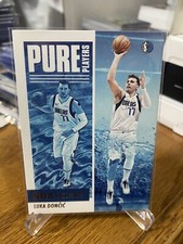 2021-22 Panini NBA Hoops Luka Doncic #9 Pure Players Dallas Mavericks