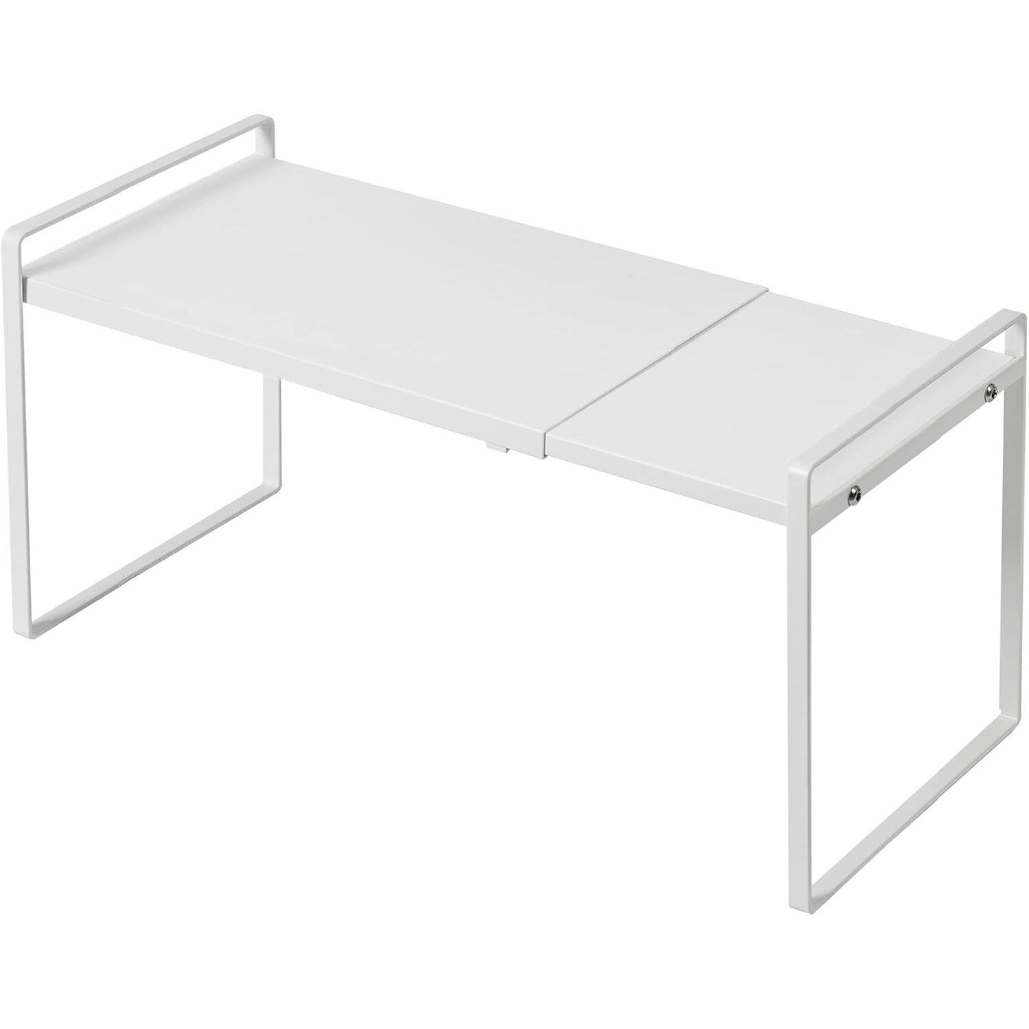 Nxconsu Expandable Cabinet Shelf Organizer, Adjustable Metal Storage Rack-image