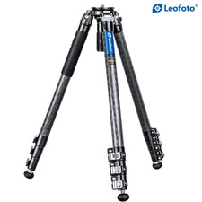 Leofoto LVM-324C 4-Section Carbon Fiber Video Tripod with 75mm Bowl