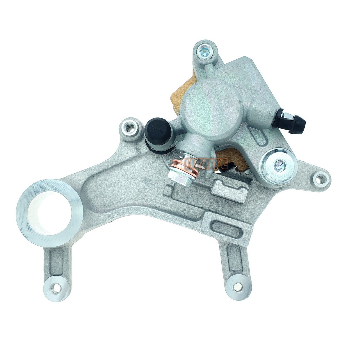 New Rear Brake Caliper With Pads For Honda CR250R 2000-2001 | Includes Bracket, Floating Caliper