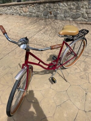 Hawthorne Flyer 1940's beach cruiser restomod bicycle in great