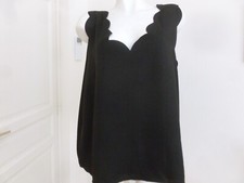 Débardeur femme taille 3xl neuf long NOIR Fluide Grande TAILLE .56 / 58