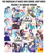 The Irregular at Magic High School English Light Novel Volume 1-24 Full Set/HALF