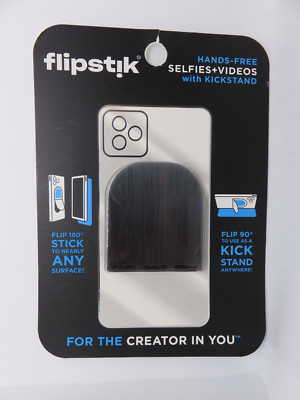 Flipstik Foldable Adhesive Mount for Most Cell Phones Defy Gravity NEW/ SEALED!!