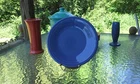 LUNCHEON PLATE lapis blue NEW HOMER LAUGHLIN FIESTA 9"