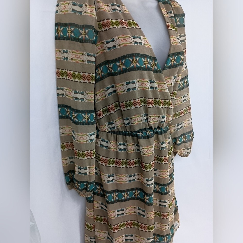 Patterned aztek boho western prepy  PEPPERMINT Mu… - image 6