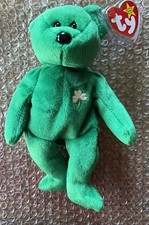 TY Beanie Baby Erin The Bear *Rare 1997*  
