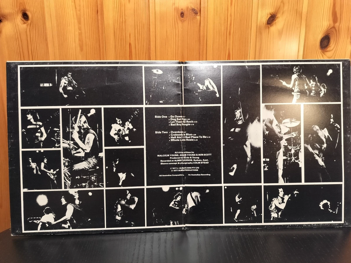 AC/DC Let There Be Rock Australian APLP.022 NM