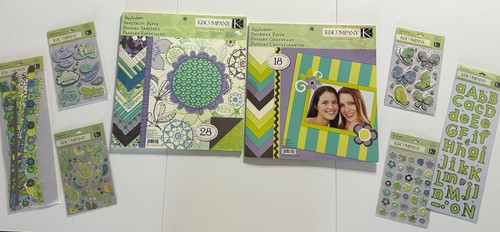 K & Company 12x12 Scrapbook Kit-Variations-Sea Glass, Baby Boy, Poppy Seed, More - Picture 32 of 84