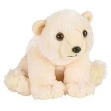 Adventure Planet Plush Animal Den - POLAR BEAR (8 inch) - New Stuffed Animal Toy