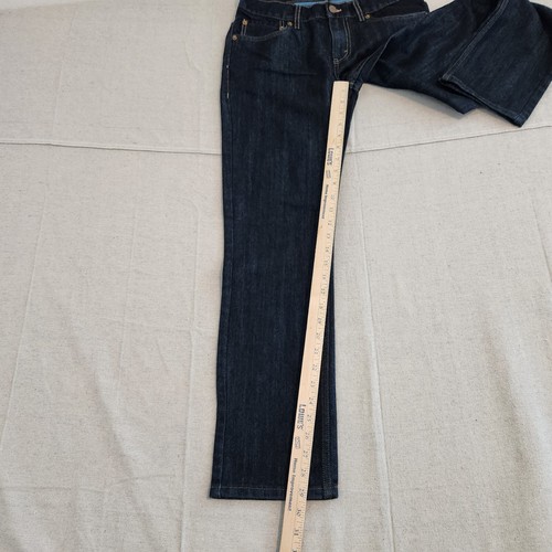 Levis Jeans Boys 18 Reg 29x29 Dark Blue 511 Slim Fit Straight Leg Denim - Picture 4 of 16