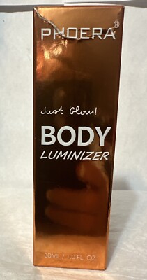 PHOERA Just Glow! Body Luminizer-1oz-Exp:5-19-2026~103 Glistening Bronze