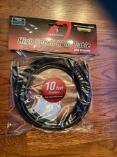 Pearstone Standard Series HDMI to HDMI High-Speed Ethernet Cable - Black, 10'
