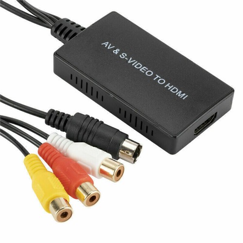 HDTV DVD S-Video To HDMI Converter AV To HDMI Adapter RCA Conver RCA Conver Z3A3 - Bild 3 von 8