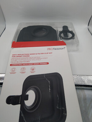 PROfezzion Anti-Reflection Cell Phone Lens Hood Shade for iPhone 15 14 13  12 Sam